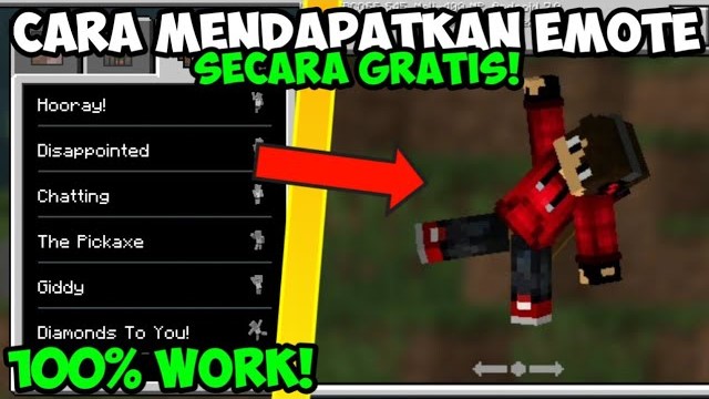 Cara Mendapatkan Semua Emote MCPE Secara Gratis! (BUG/GLITCH)