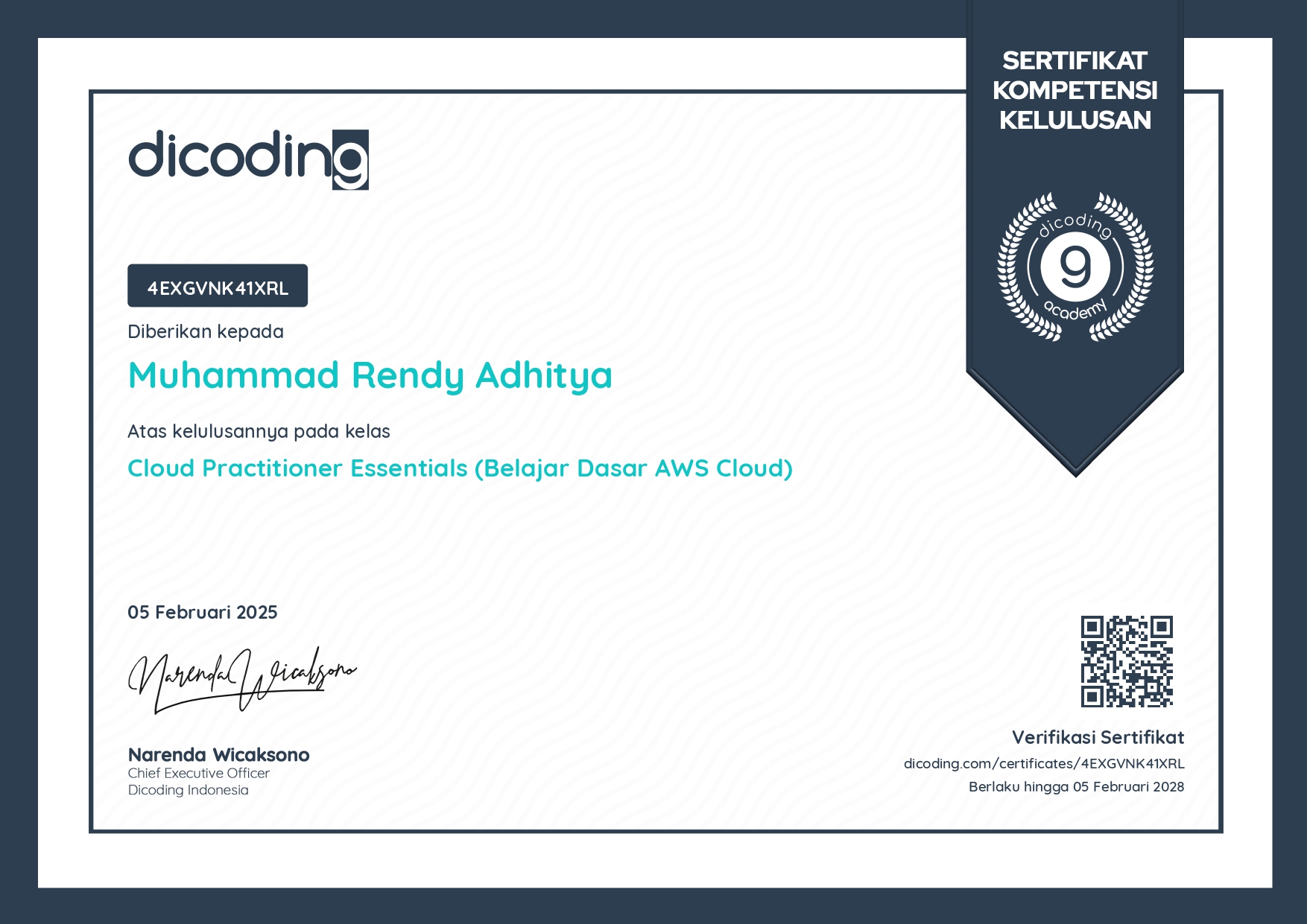 Cloud Practitioner Essentials (AWS Cloud)